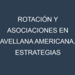 Rotación y Asociaciones en Avellana americana. Estrategias de rotación y Beneficios de las asociaciones de cultivos.